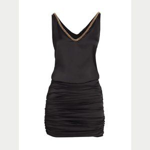 NEW Generation Love Size Medium, Women's Kinsley Chain Minidress - Black